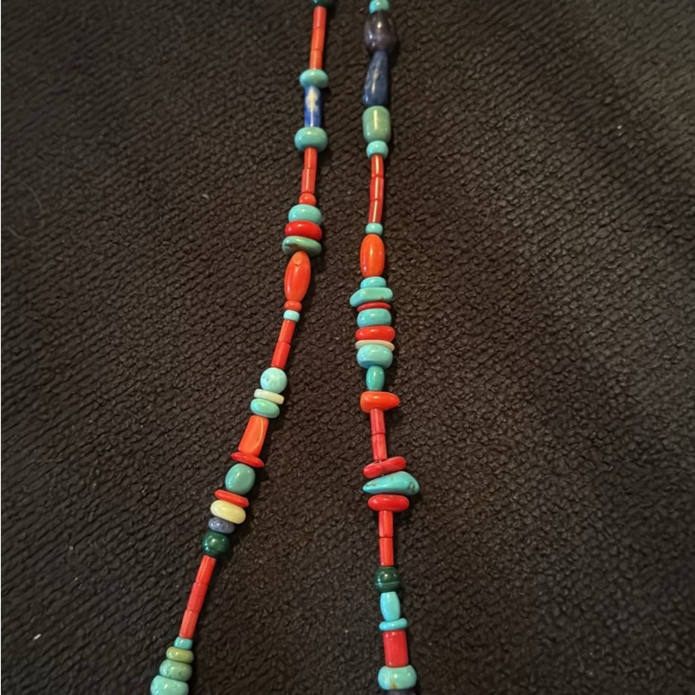 American West Multicolor Beaded Necklace